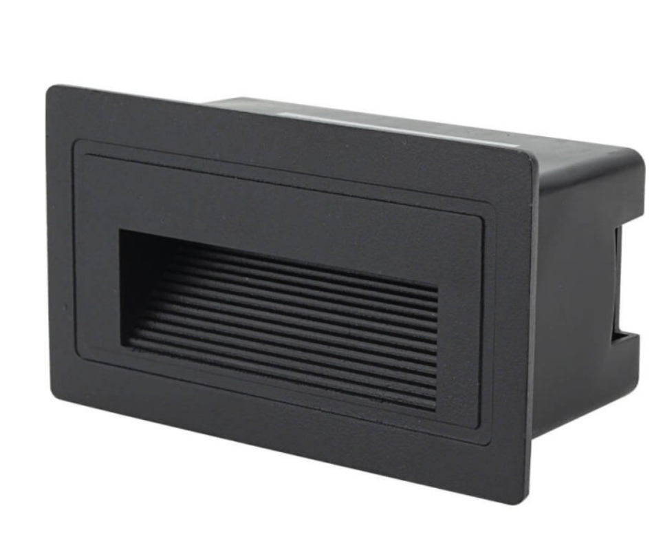 Miniature : Encastré IP65 pour escaliers 3000K Blanc ou noir