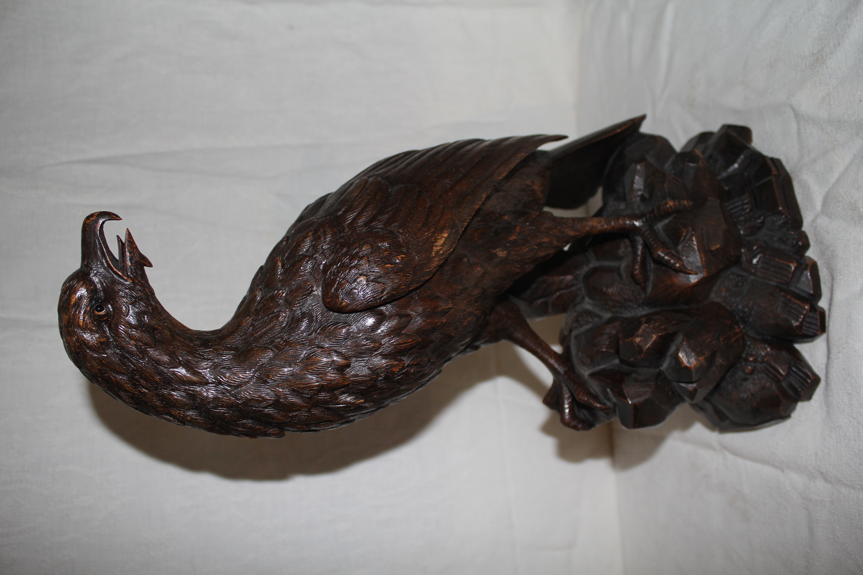 Sculpture oiseau de Brienz