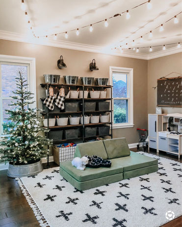 Playroom Christmas Decor