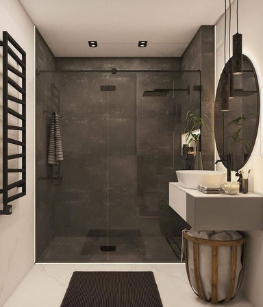 Suit in the Attic - Bathroom