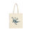 Thumbnail: Wild for Donuts PDX Tote: Fun Woodland Canvas Graphic Bag