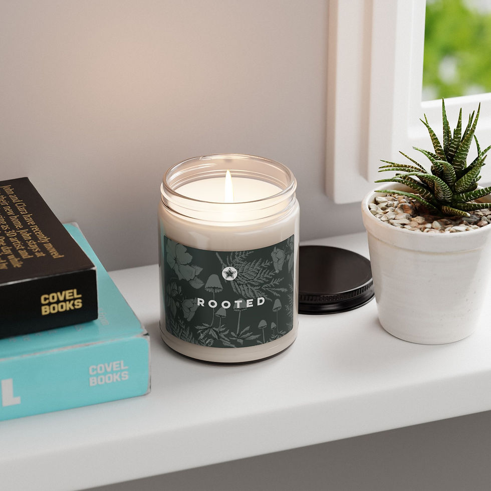 Thumbnail: ROOTED | Cedar & Fir Soy Candle for Deep Grounding & Winter Warmth
