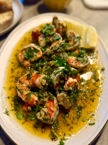 Lemon Herb Grilled Shrimp