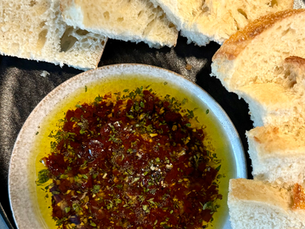 Mediterranean Sun-Dried Tomato & Basil Bread Dip