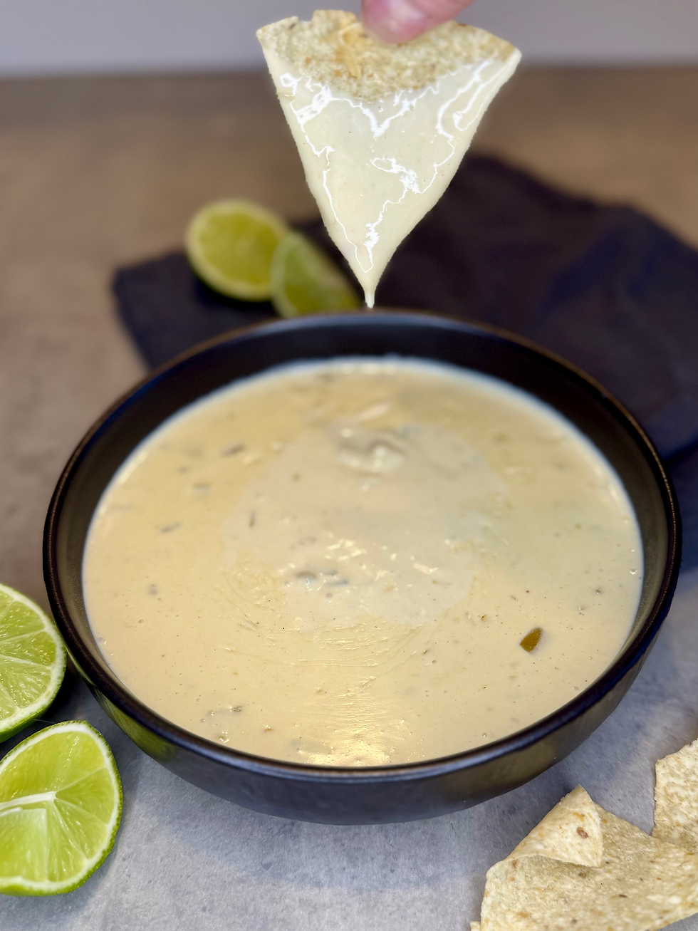Mexican Restaurant-Style White Queso Dip