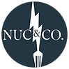 Nuc & Co. logo dark blue circle