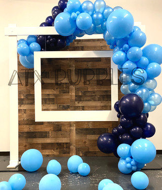 8ft x 8ft frame with photo op
