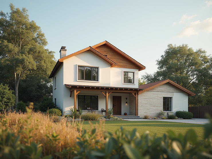A detailed architectural home inspection and property structure review.