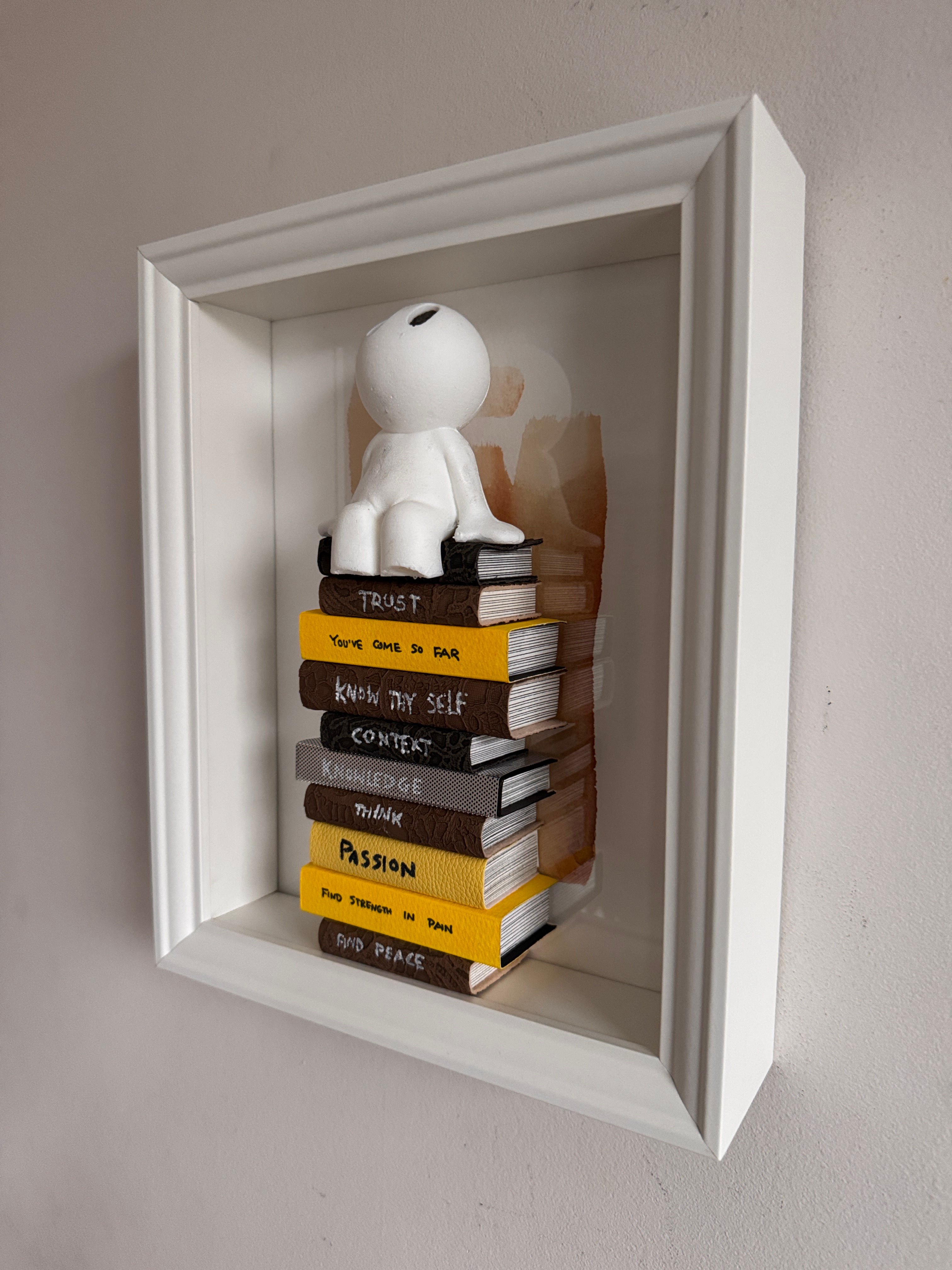 Mini Books Yellow and browns