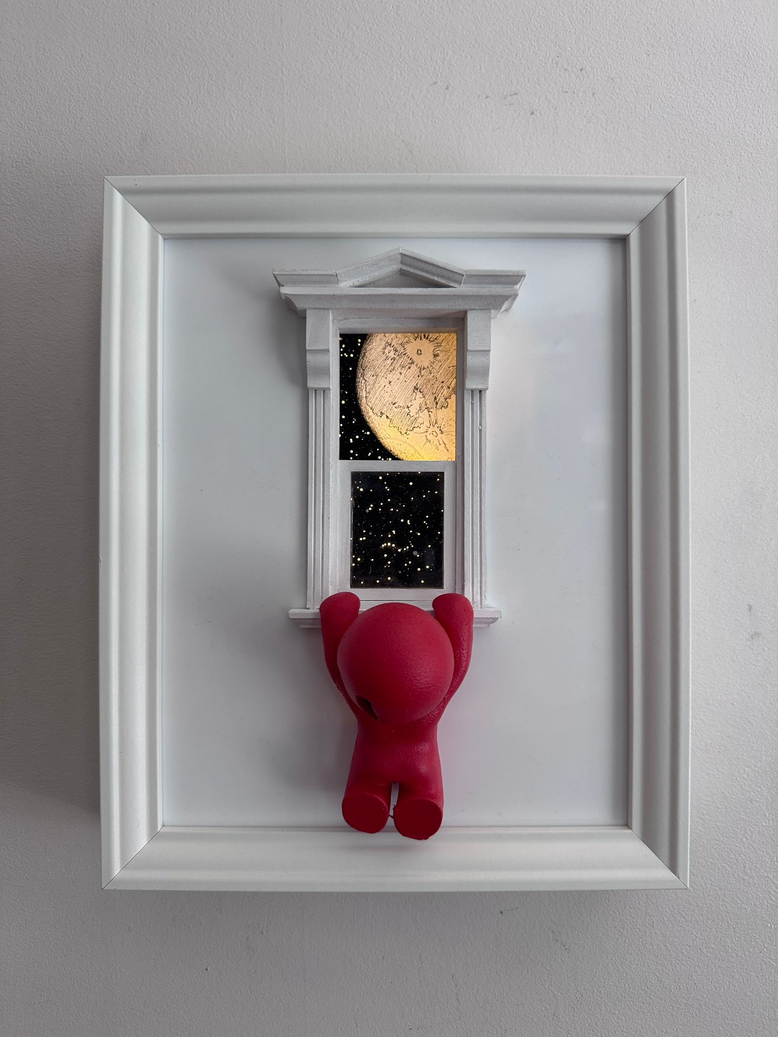Hang Red Window Lightbox