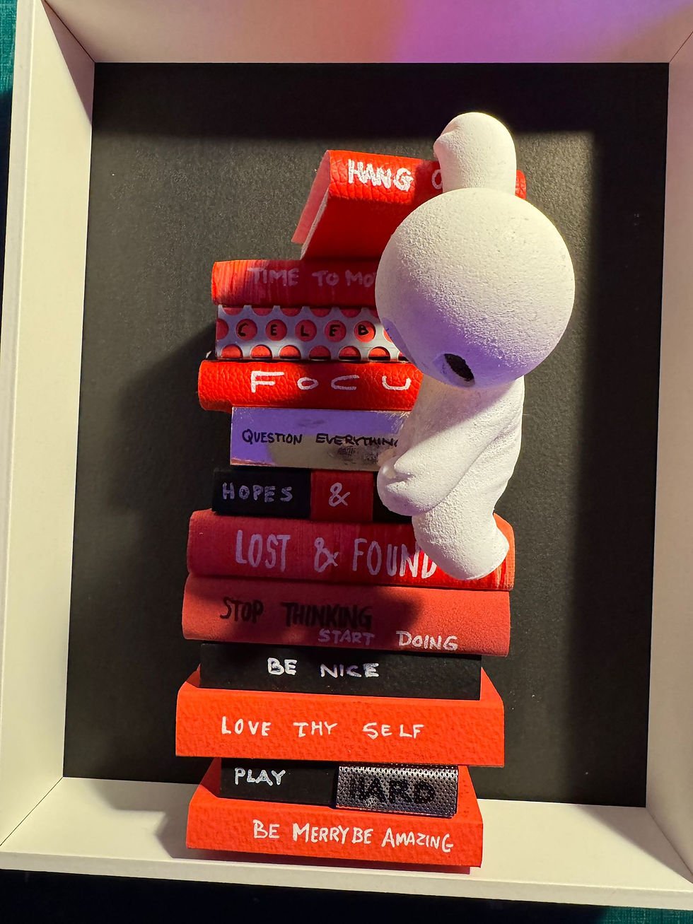 Miniatura: Books Mini- Blue breather