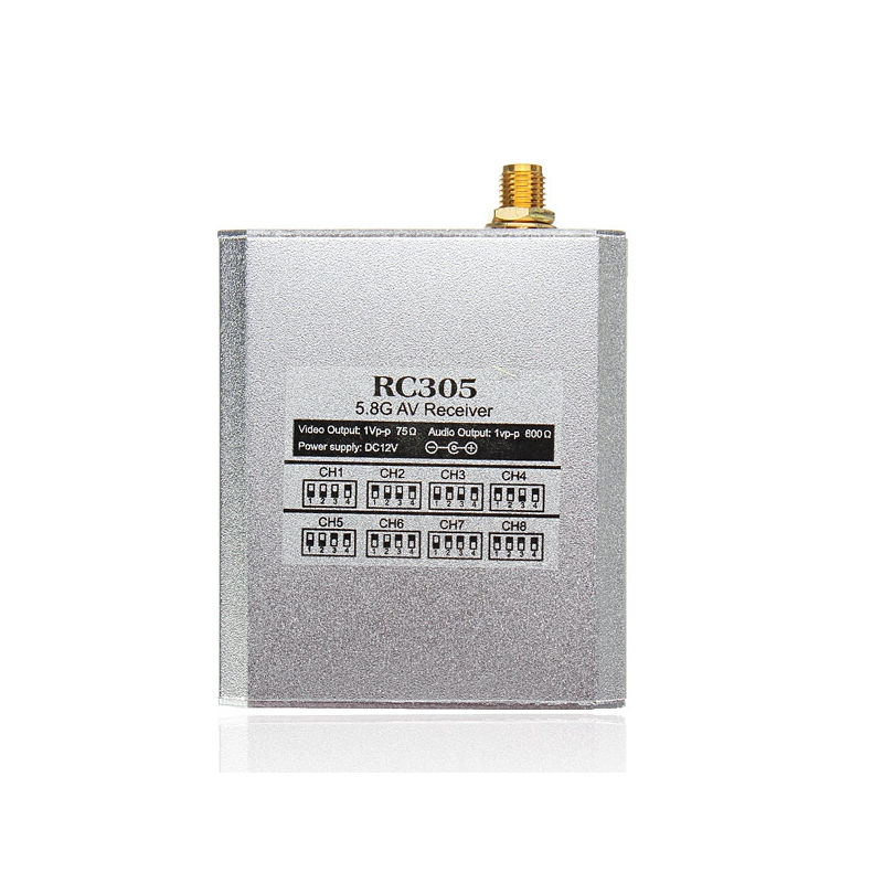 Miniatura: RECEPTOR DE VIDEO 5,8G RC305 8CH RP-SMA