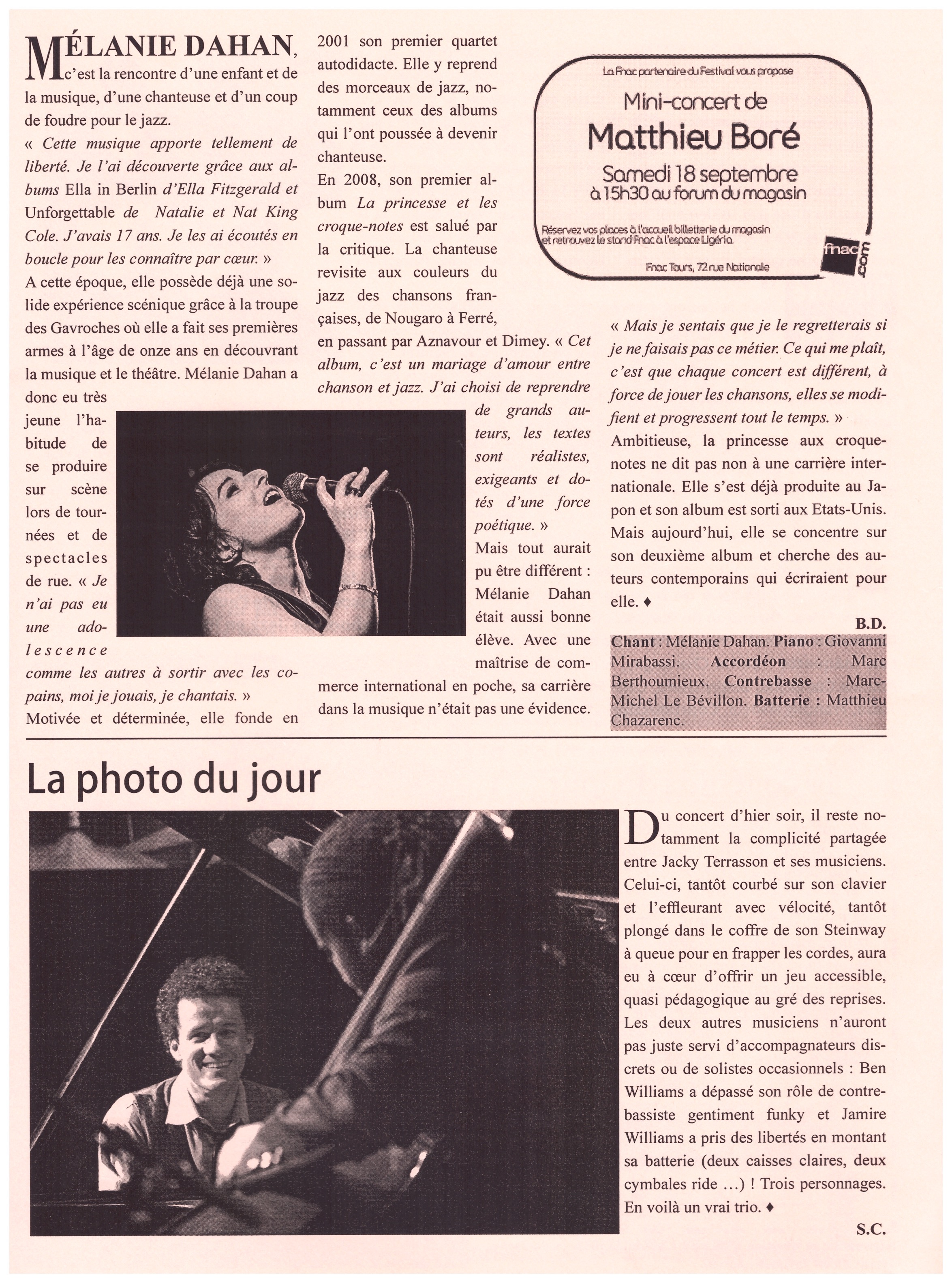 Festival Jazz en touraine
