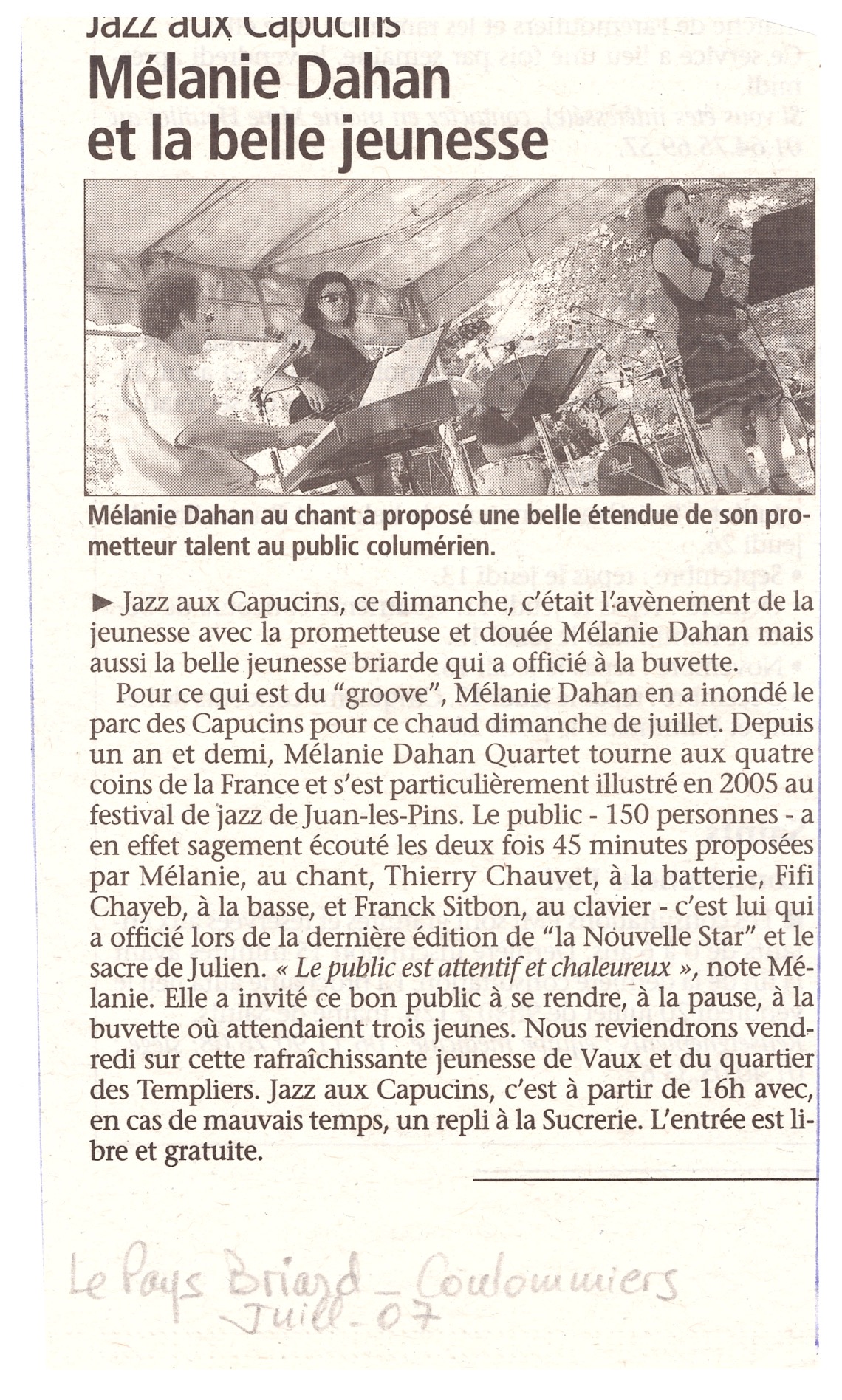 Fesival jazz aux capucins
