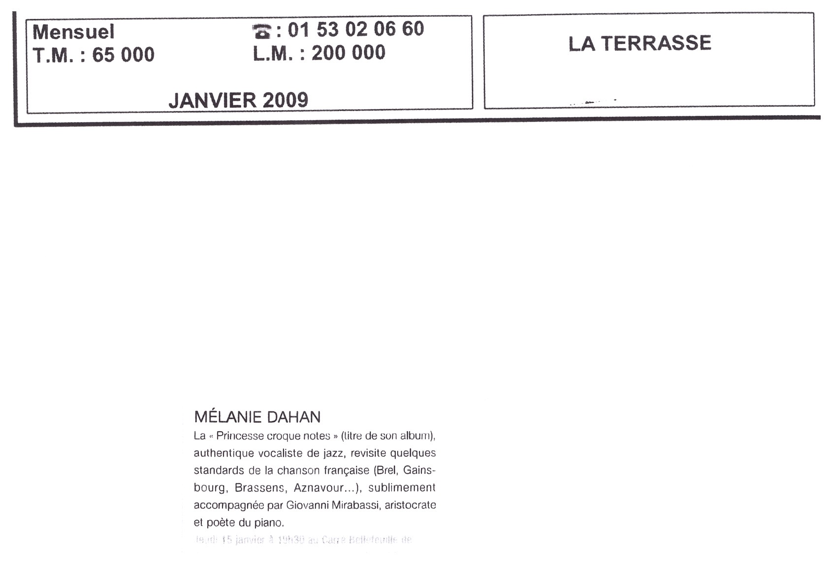 La terrasse - Boulogne