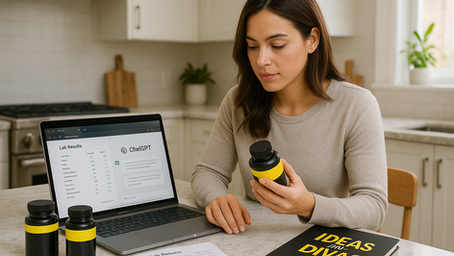 Use AI to decode lab tests, pick supplements, time meds, and revamp nutrition—plus red‑flag cautions to stay safe and sane.