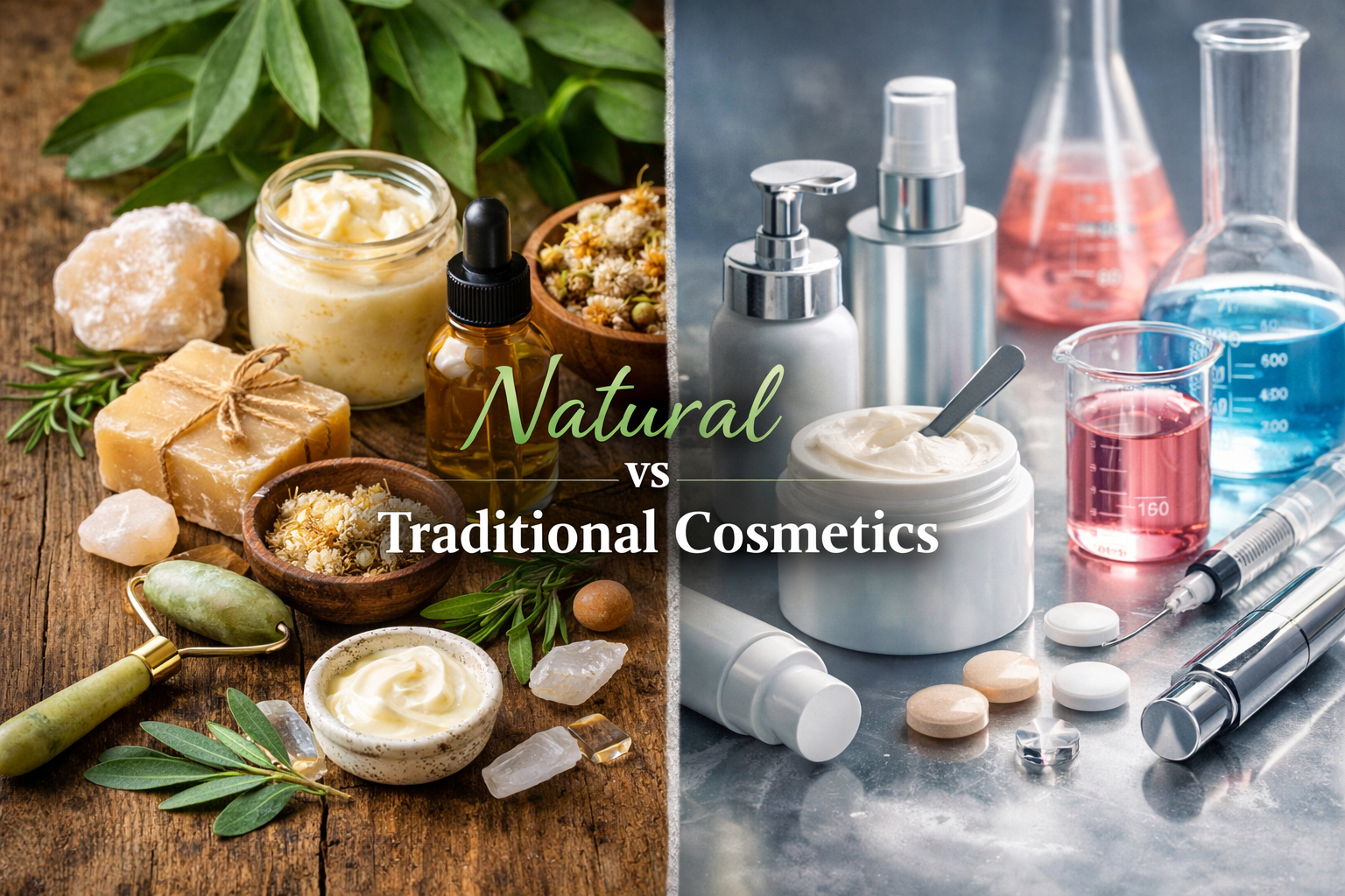 Natural vs Traditional Cosmetics: What’s the Real Difference?