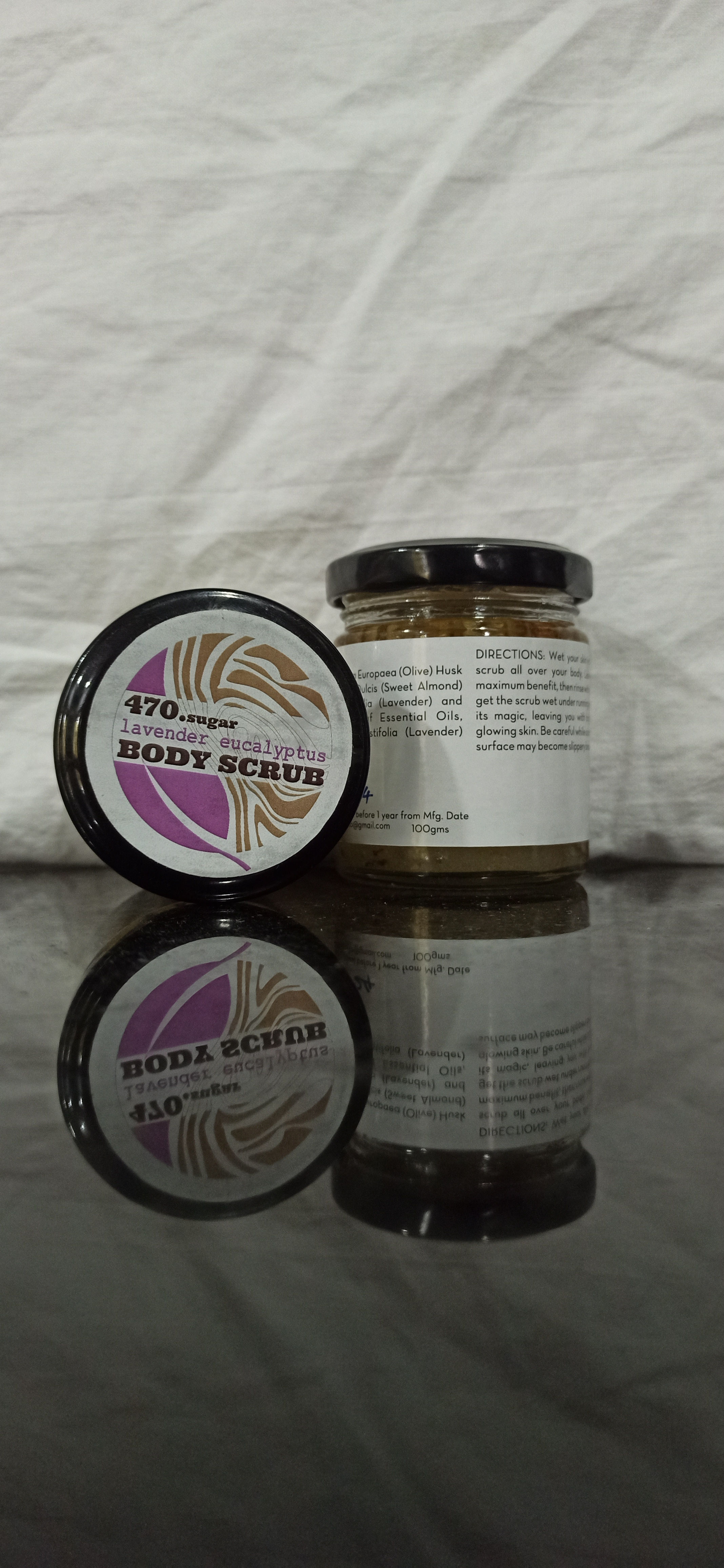 470 Lavender Eucalyptus Sugar Scrub