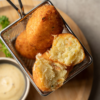 Codfish Cakes; Image courtesy of Casa Lisboa