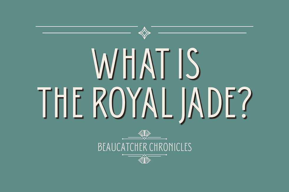 Title Slide for What is The Royal Jade?