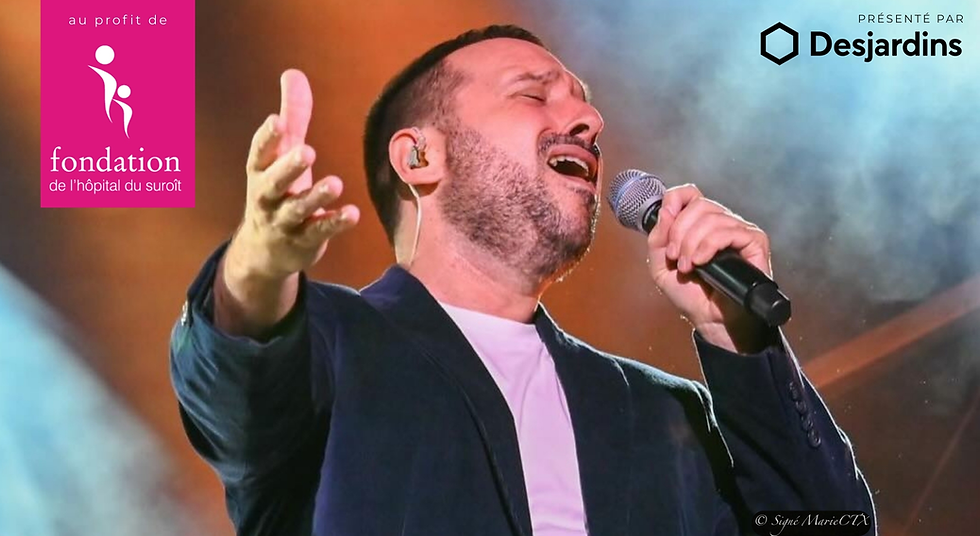 David Corriveau - Concert-bénéfice au profit de la Fondation de l'Hôpital du Suroît