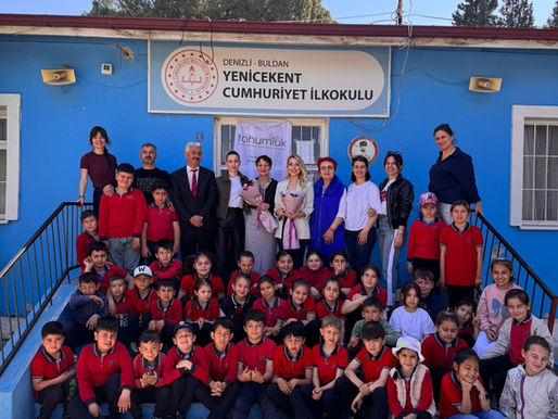 Denizli'de Akran Nezaketi Eğitimi ve 23 Nisan Ahşap Boyama Atölyesi