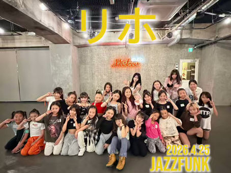 【JAZZ FUNK ワークショップ】