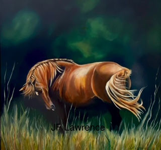 Summer Swish, acrylics