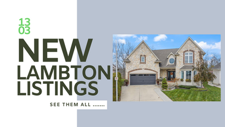 This Week's Local Lambton Listings 13/03!!