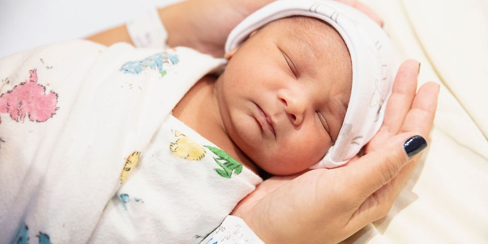 Maleta de hospital para el bebé