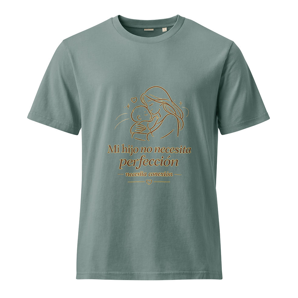 Thumbnail: Mi hijo no necesita perfección. Necesita conexión - Vintage T-Shirt