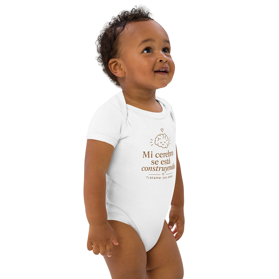 Thumbnail: Organic cotton baby bodysuit