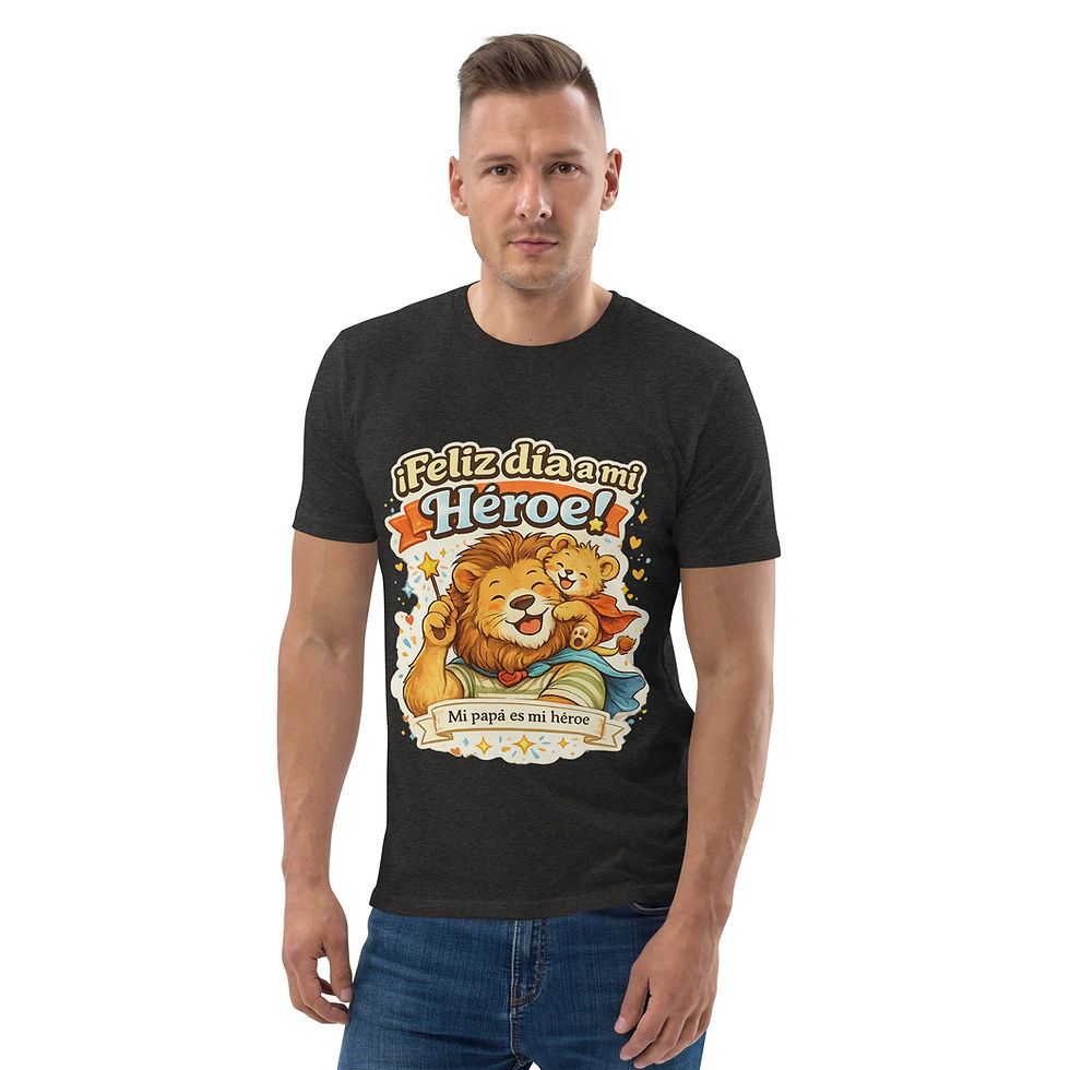 Thumbnail: Feliz día a mi héroe. Mi papá es mi héroe - Father's Day T-Shirt