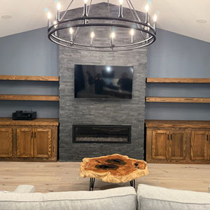 Live Edge Tables & Custom Built-Ins