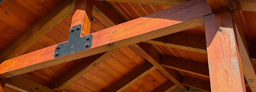 Custom covered entryway by Oak & Stone Contracting, enhancing curb appeal and functionality