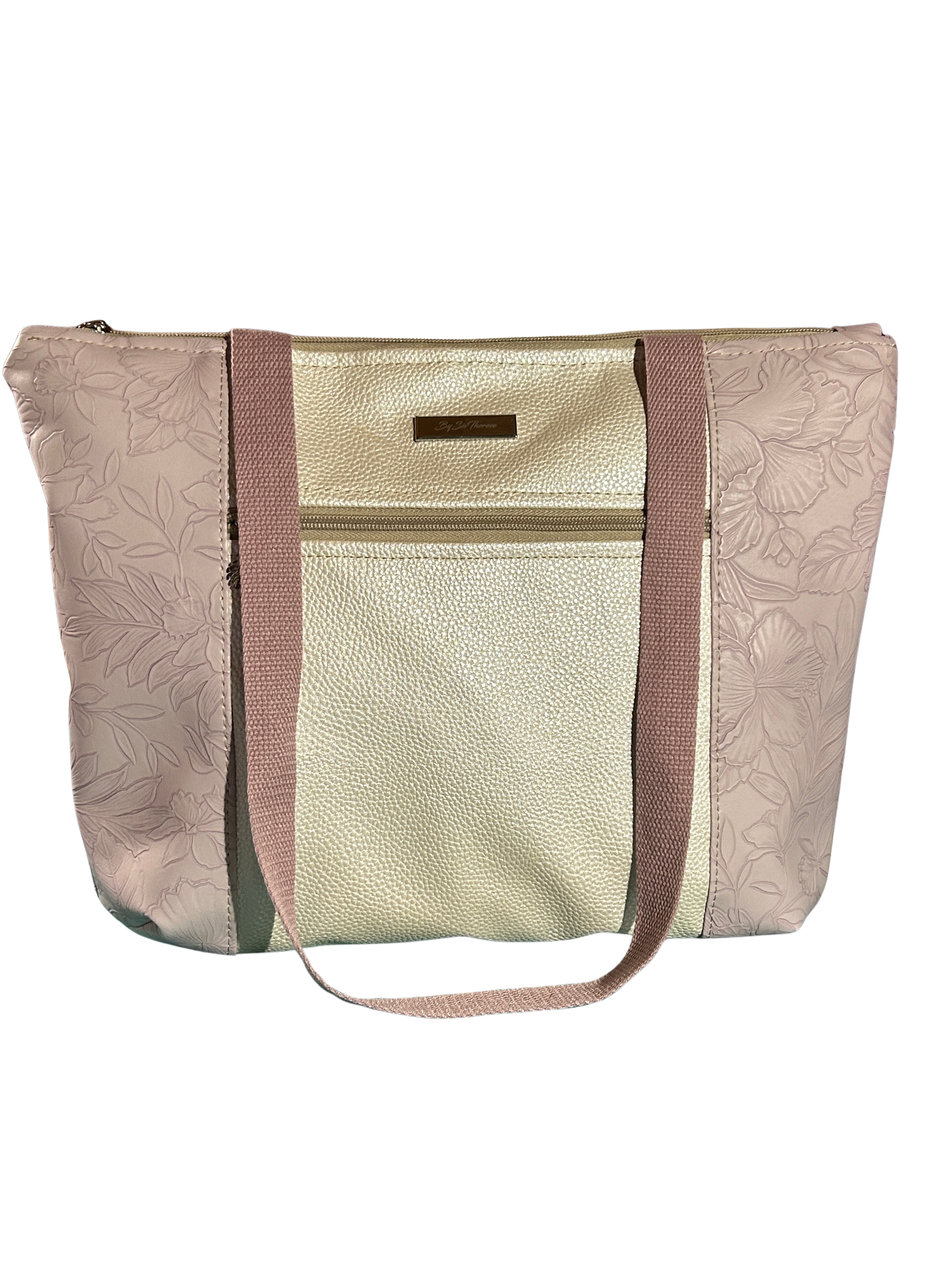 Romslig håndlaget veske