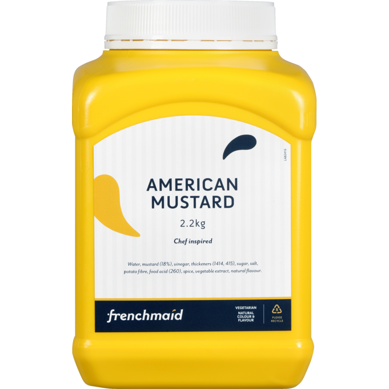 American Mustard (2.2kg) Groenz