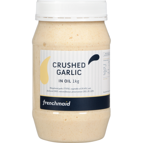 Crushed Garlic in Oil (1kg) Groenz