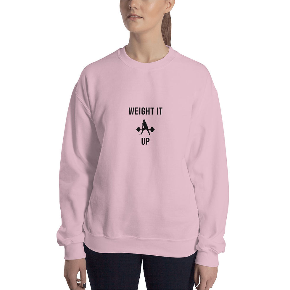 Thumbnail: Weight Sweatshirt: Black Logo