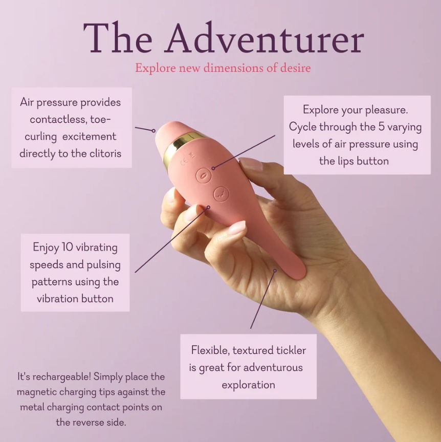 The Adventurer Air Pressure Vibrator