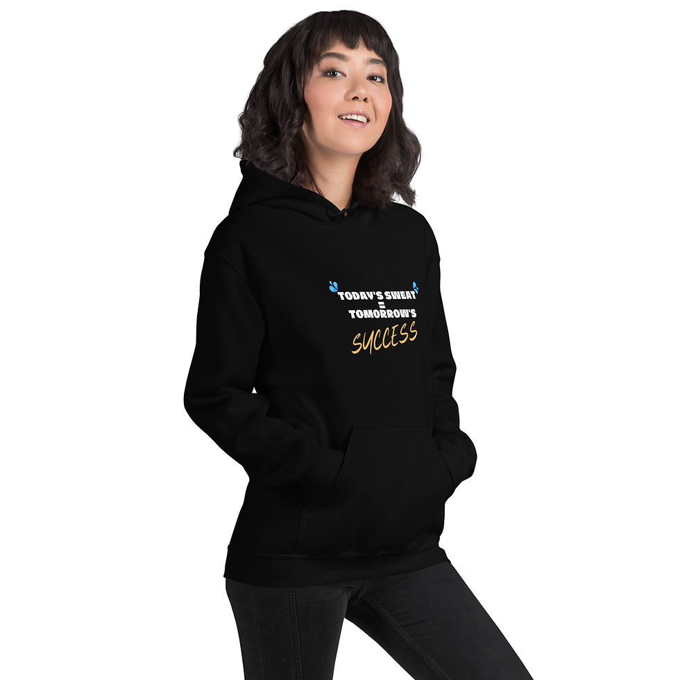 Thumbnail: Today's Sweat Hoodie: White & Gold