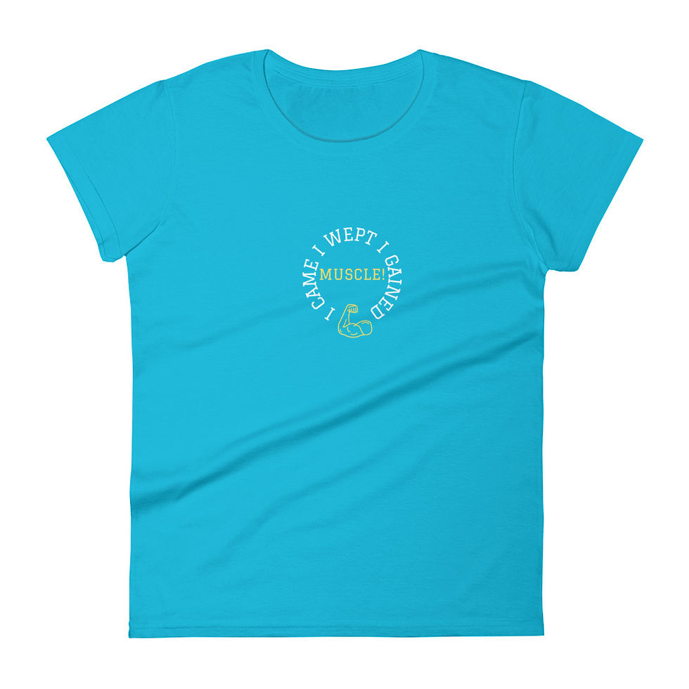 Thumbnail: Muscle T-Shirt: White Logo