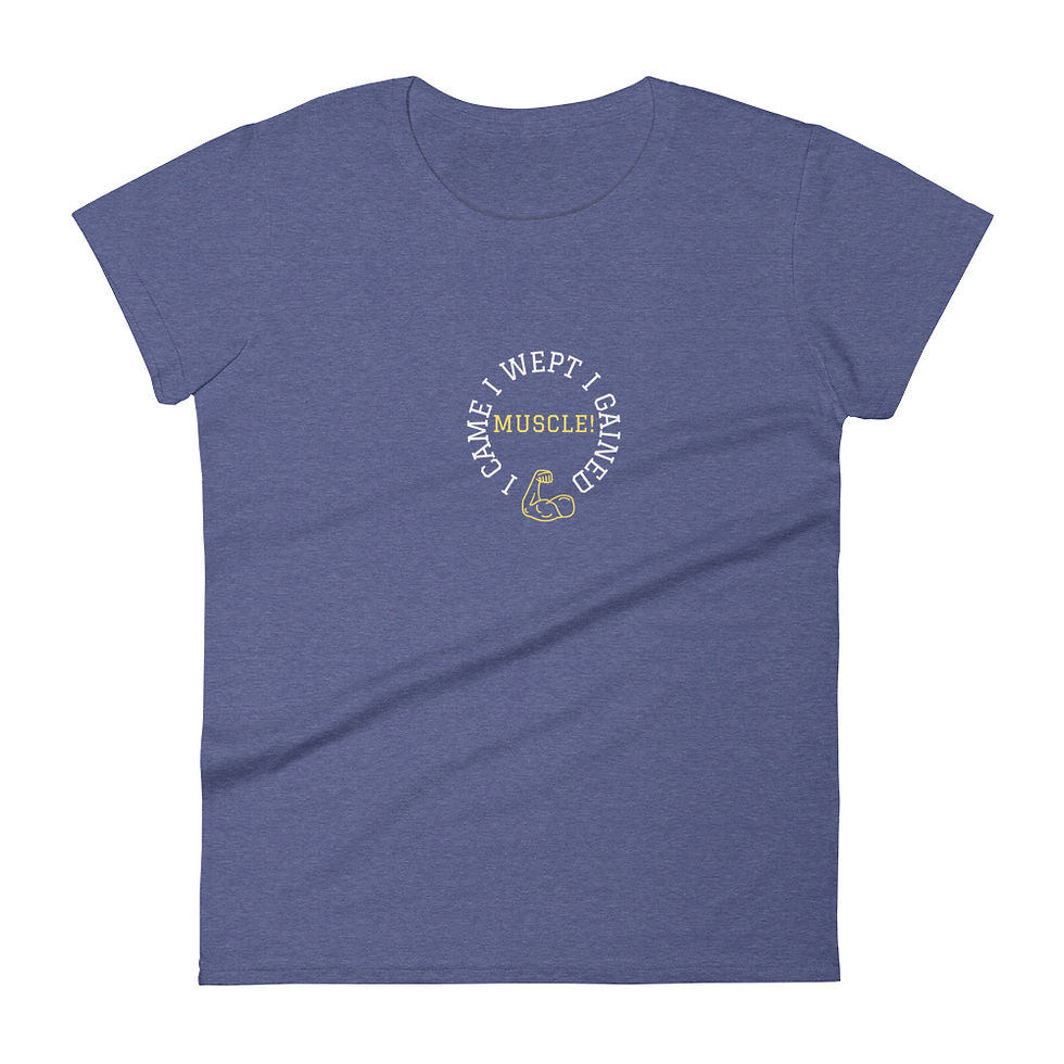 Thumbnail: Muscle T-Shirt: White Logo