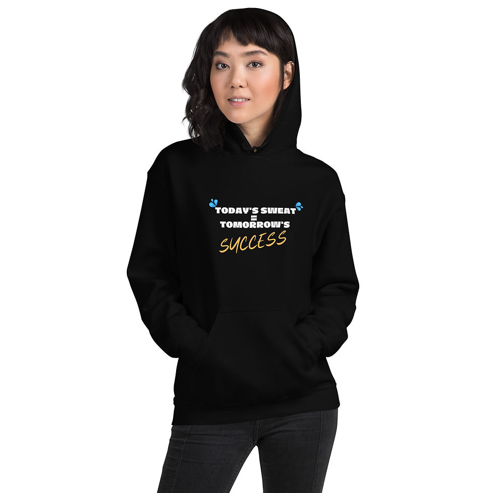 Thumbnail: Today's Sweat Hoodie: White & Gold