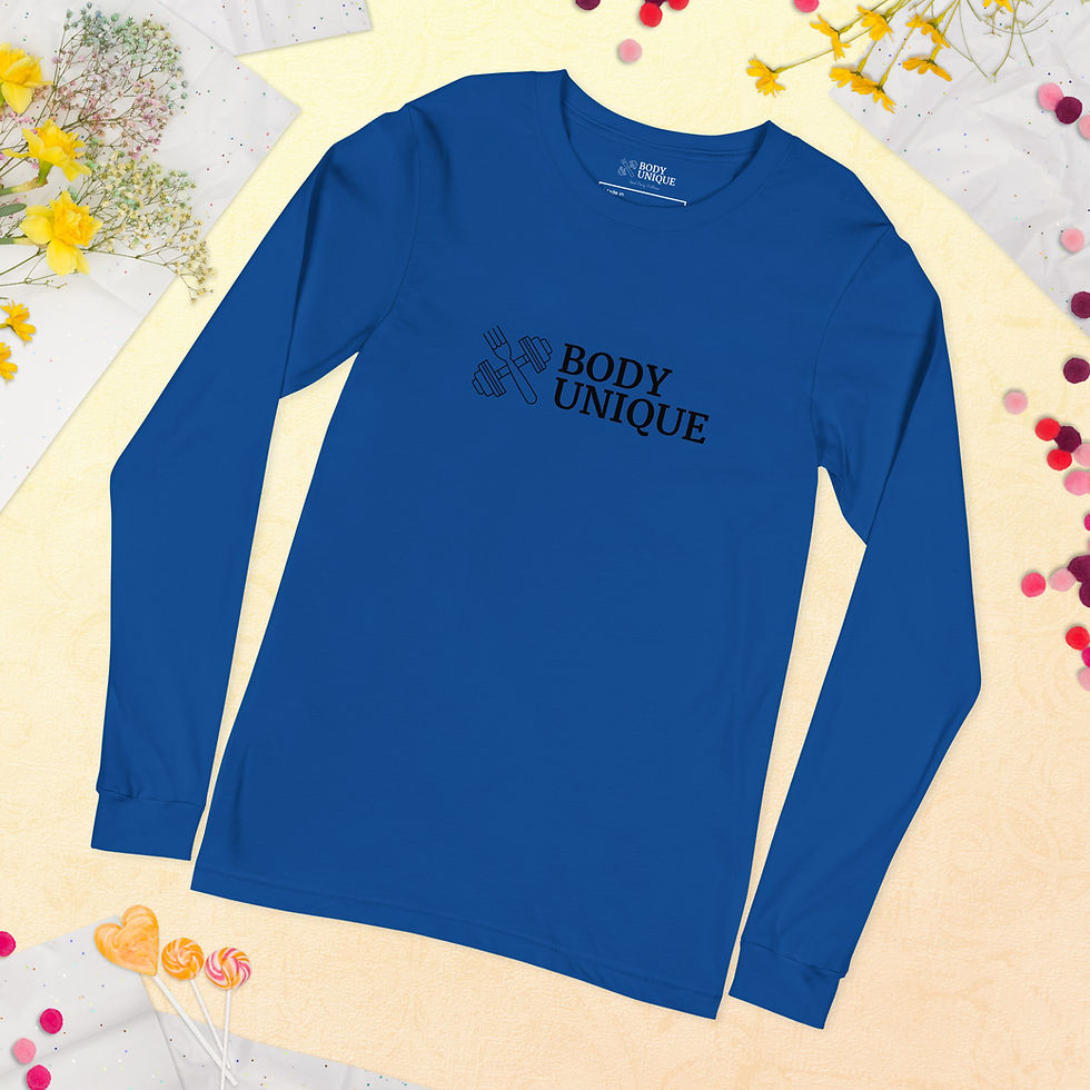 Thumbnail: Body Unique Long Sleeve Tee: Black Logo