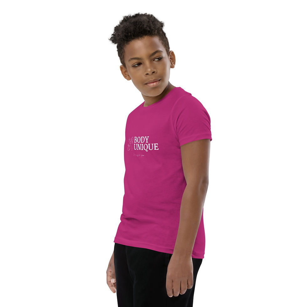 Thumbnail: Youth Short Sleeve T-Shirt: White Logo 