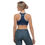 Thumbnail: Sweet White Navy Blue Sports Bra