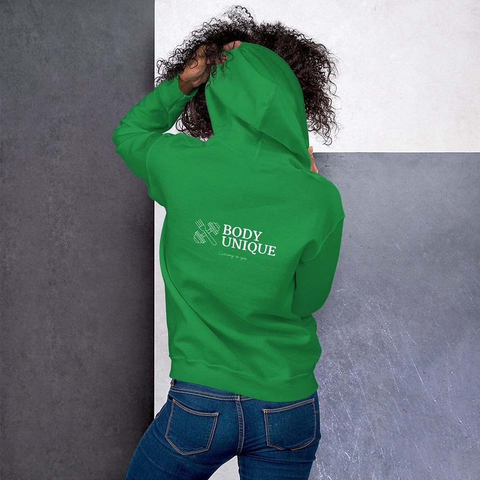 Thumbnail: Muscle Hoodie: White Logo