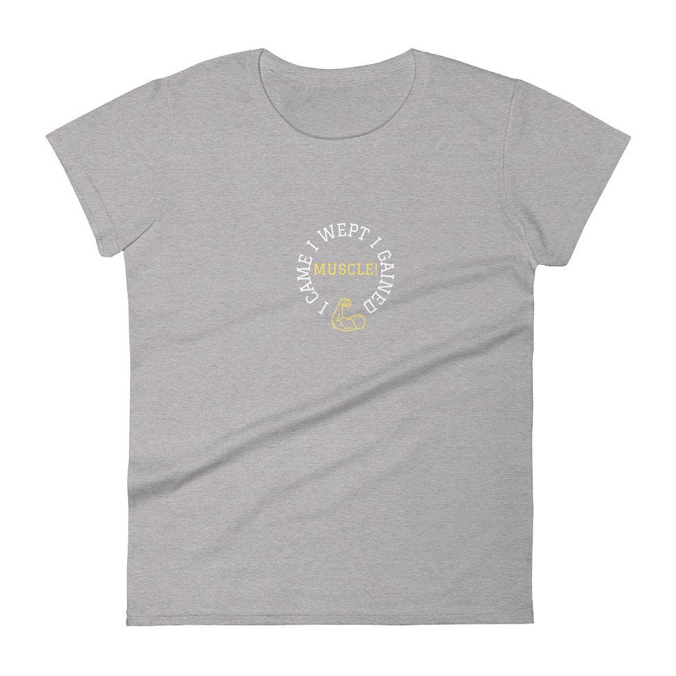 Thumbnail: Muscle T-Shirt: White Logo
