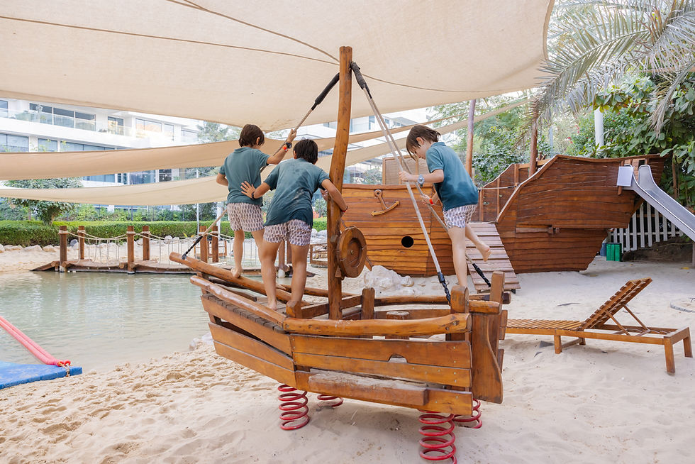 Dubai’s Largest Trampoline, Albarari playground,